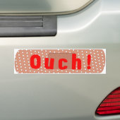 Autocollant De Voiture Aïe ! Bandage Bumpersticker (En voiture)