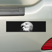 Autocollant De Voiture Aigle noir et blanc (En voiture)