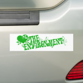 Autocollant De Voiture Aimez l'environnement (En voiture)
