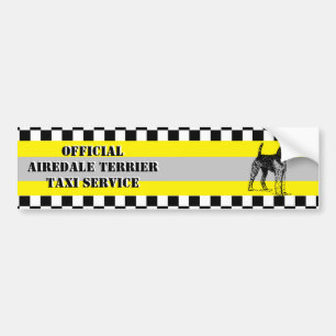 Autocollant De Voiture Airedale Terrier