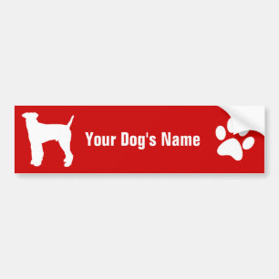 Autocollant De Voiture Airedale Terrier エ ア ・ ル ー リ テ