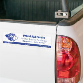 Autocollant De Voiture AJA Bumper Sticker (Sur camion)