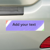 Autocollant De Voiture ajouter votre texte simple minimum personnalisé pe (En voiture)