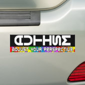 Autocollant De Voiture Ajustez votre Pespective (En voiture)