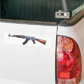 AUTOCOLLANT DE VOITURE AK-47 (Sur camion)