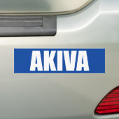 Autocollant De Voiture Akiva (En voiture)