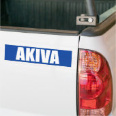 Autocollant De Voiture Akiva (Sur camion)