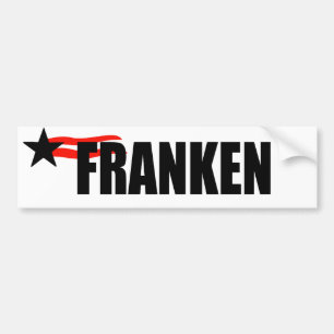 AUTOCOLLANT DE VOITURE AL FRANKEN