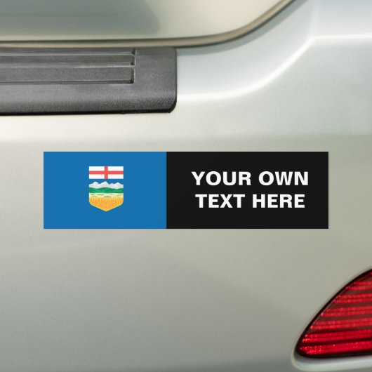 AUTOCOLLANT DE VOITURE ALBERTA (En voiture)