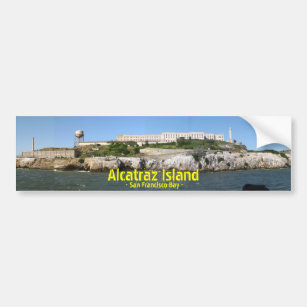 Autocollant De Voiture Alcatraz Bumpersticker