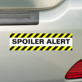 AUTOCOLLANT DE VOITURE ALERT SPOILER (En voiture)