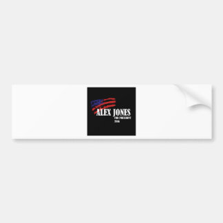 Autocollant De Voiture Alex Jones pour le président 2016