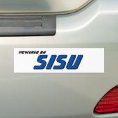 Autocollant De Voiture Alimenté Par Sisu Bumper Sticker (En voiture)
