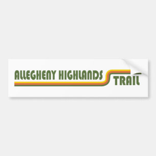 Autocollant De Voiture Allegheny Highlands