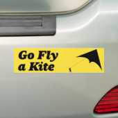 Autocollant De Voiture aller-mouche-un-cerf-volant (En voiture)