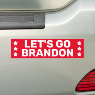 Autocollant De Voiture Allez Brandon IVR Sticker de pare-chocs