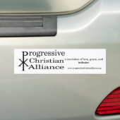 Autocollant De Voiture Alliance chrétien progressif "logo " (En voiture)
