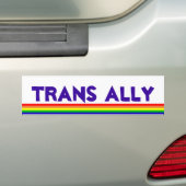 Autocollant De Voiture Allié de transport, arc-en-ciel (En voiture)