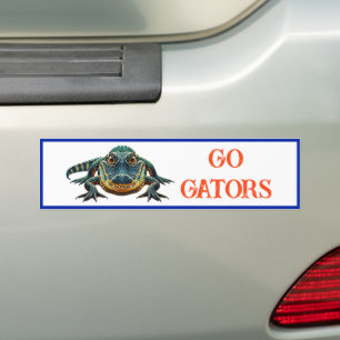 Autocollant De Voiture Alligator - Go Gators