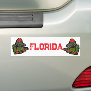AUTOCOLLANT DE VOITURE ALLIGATOR TRUMP 2025