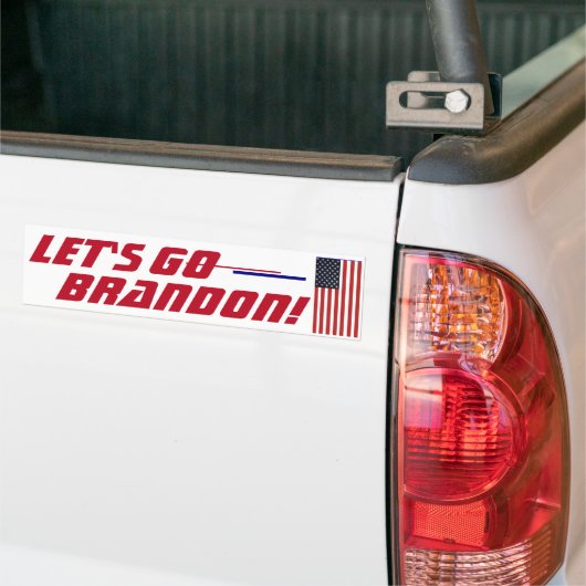 Autocollant De Voiture Allons-y Sticker Brandon Bumper (Sur camion)