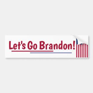 Autocollant De Voiture Allons-y Sticker Brandon Bumper