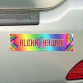 Autocollant De Voiture Aloha Hawaï (En voiture)