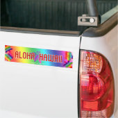 Autocollant De Voiture Aloha Hawaï (Sur camion)