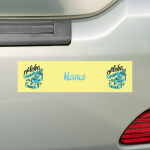 Autocollant De Voiture Aloha Hawaii Surf Rider Thunder_Cove