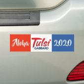 Autocollant De Voiture Aloha Tulsi Gabbard 2020 (En voiture)