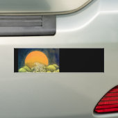 Autocollant De Voiture AMATÉRASU, GODDESS SOLEIL, vert jaune noir (En voiture)