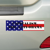 Autocollant De Voiture américain-drapeau, CAPITALISME. L'ANTI-OBAMA (En voiture)