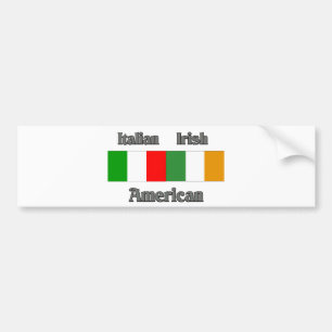Autocollant De Voiture Américain irlandais italien
