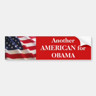Autocollant De Voiture Américain pour Obama