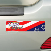 Autocollant De Voiture Amie fière Bumpersticker d'armée (En voiture)