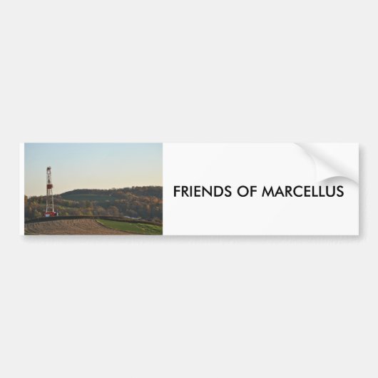 AUTOCOLLANT DE VOITURE AMIS DE MARCELLUS (Devant)
