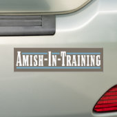 Autocollant De Voiture Amish-Dans-Formation (En voiture)