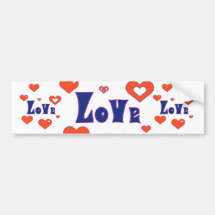 Autocollant De Voiture Amour