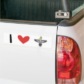 Autocollant De Voiture Amour de calopsitte (Sur camion)