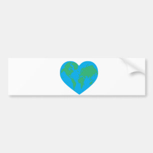 Autocollant De Voiture Amour de la terre