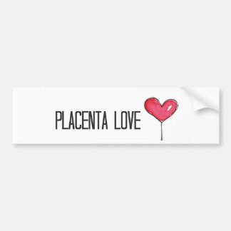 Autocollant De Voiture Amour de placenta