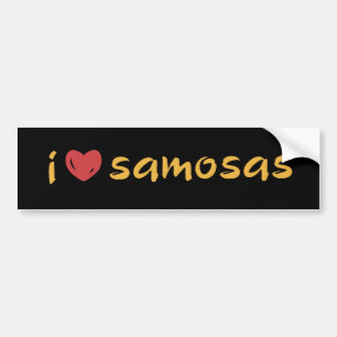 Autocollant De Voiture Amour de Samosa
