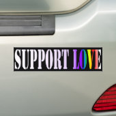 Autocollant De Voiture Amour de soutien (En voiture)