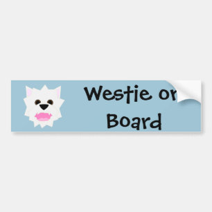 Autocollant De Voiture Amour de Westie