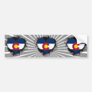 Autocollant De Voiture Amour le Colorado du cru I