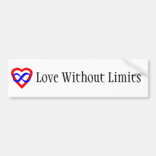 Autocollant De Voiture Amour sans limites