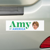 Autocollant De Voiture Amy for America (En voiture)