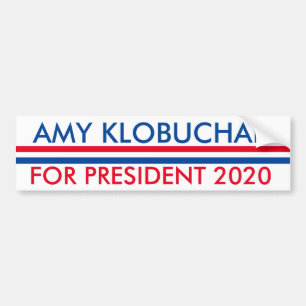 Autocollant De Voiture Amy Klobuchar pour le président 2020