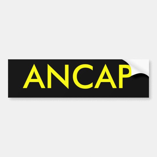 AUTOCOLLANT DE VOITURE ANCAP (Devant)