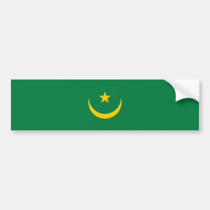 Autocollant De Voiture Ancien drapeau de Mauritanie